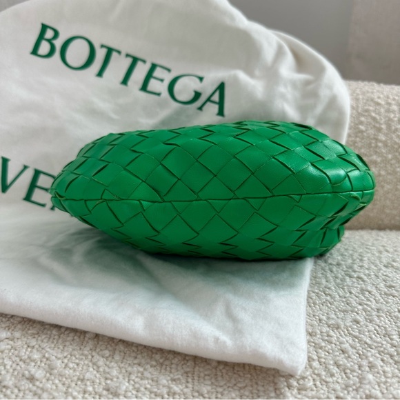 Bottega Veneta Nappa Intrecciato Mini Jodie Parakeet Green Handbag - Picture 7 of 15